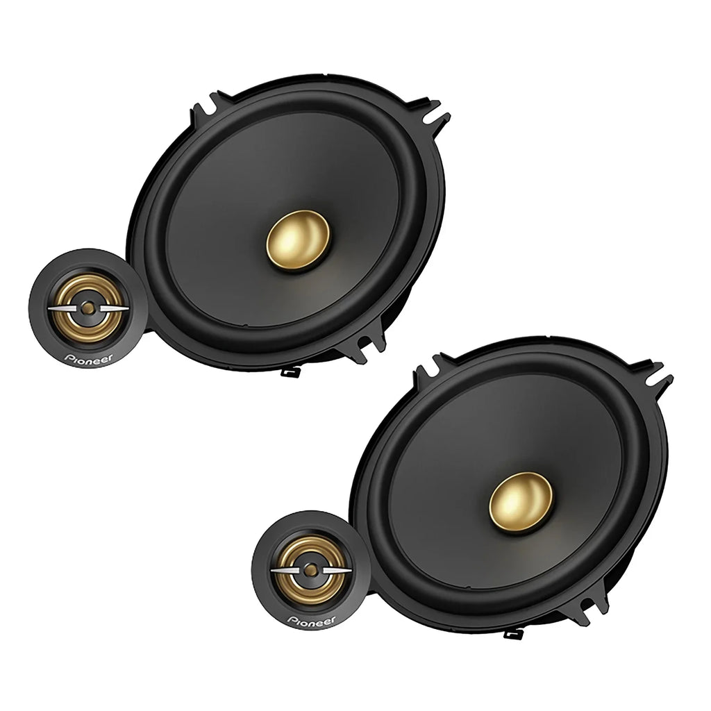 Pioneer TS-A1301C 5-1/4-In. 300-Watt 2-Way Component Speakers Dark Max Power 2 Pack, TS-A1301C