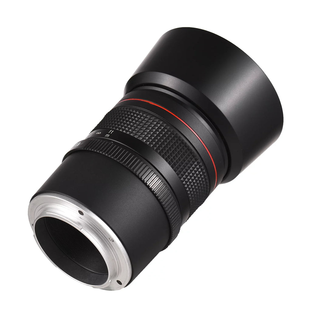 Andoer 85mm F1.8 Medium Telephoto Manual Focus Lens with Large Aperture, Suitable for A7 Series, A9, A6400, A6500, A6300, A6000, A5100 Cameras