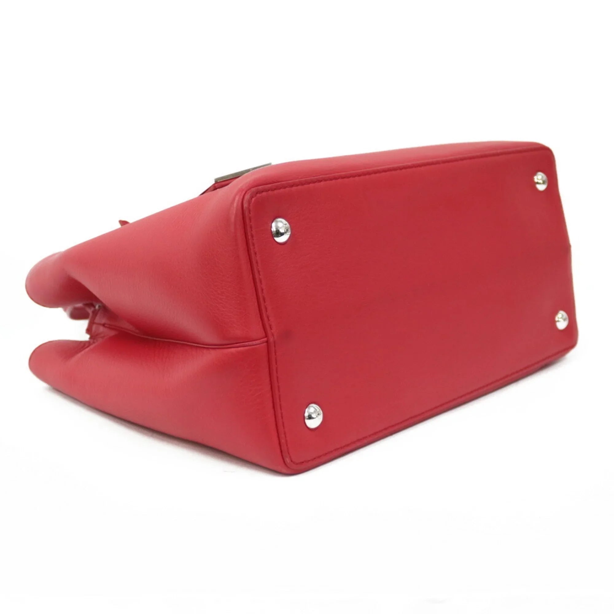 Pre-Owned FENDI Shoulder Bag Handbag Toujour Red Ladies (Fair)