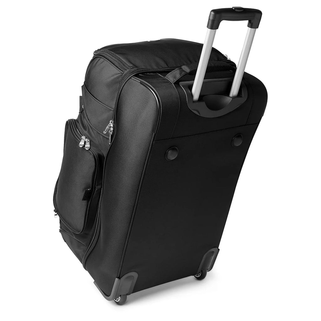 MOJO Philadelphia Eagles Ebony 27'' 2-Wheel Drop Bottom Rolling Duffel Bag