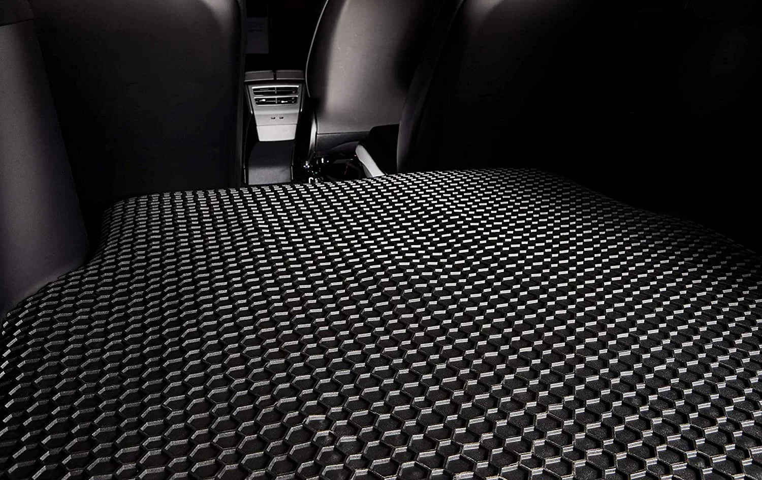 TOUGRO Cargo/Trunk Mat Accessories Compatible with Alfa Romeo Giulia - All Weather - Heavy Duty - Custom Fit - (Made in USA) - 2021