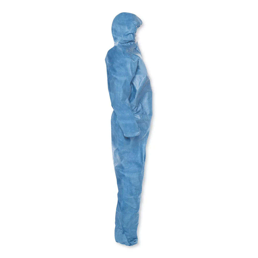 Kleenguard™ A20 Breathable Particle Protection Coveralls, X-large, Blue, 24/carton Kcc58514