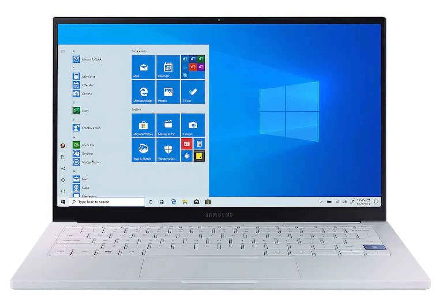 Galaxy 15.6" Book Ion 512GB Storage Laptop, Aura Silver