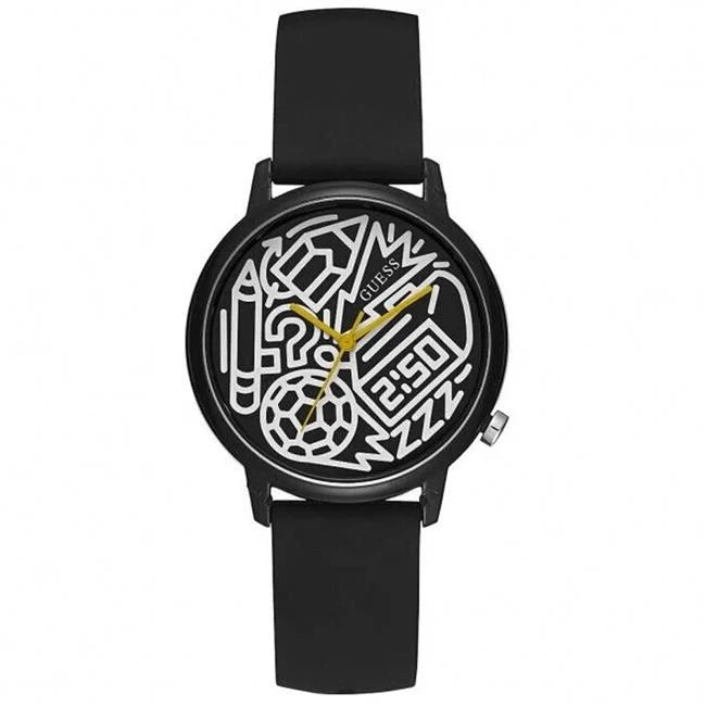Guess Women's Classic Dark Dial Watch - V0023M8