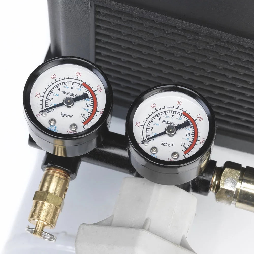 Quipall 2-.33 1/3 2 Gallon Oil-Free Hotdog Air Compressor