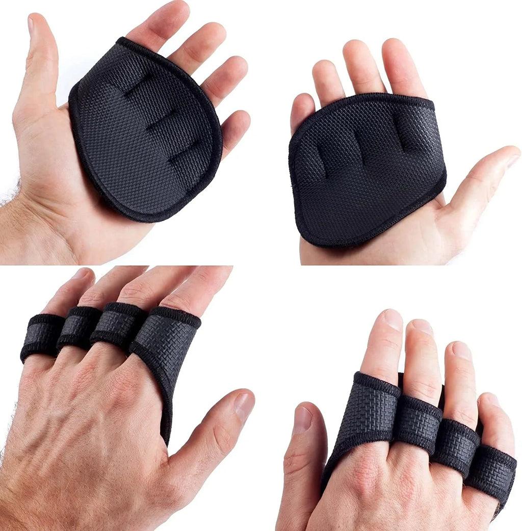 PULLUP & DIP Neoprene Grip Pads Lifting Grips, The Alternative to Gym Workout Gloves, Lifting Pads for Mass Calisthenics & Powerlifting, No more sweaty Gym Gloves