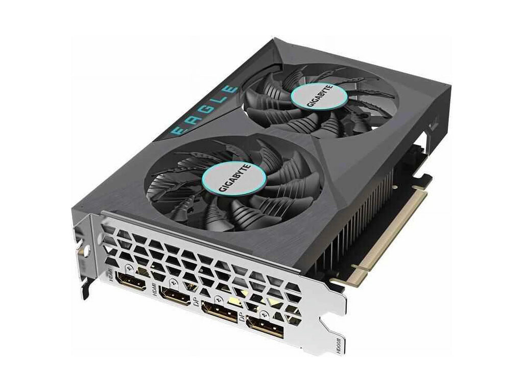 GIGABYTE GeForce RTX 3050 EAGLE OC 6G Graphics Card, 2x WINDFORCE Fans, 6GB GDDR6 96-bit GDDR6, GV-N3050EAGLE OC-6GD Video Card