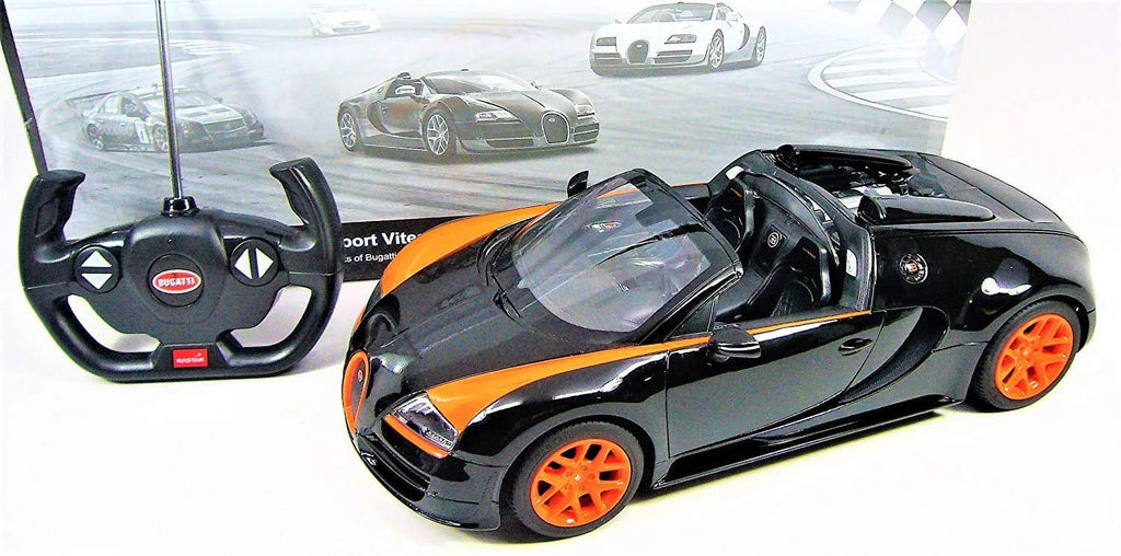 Wonder Wheels 1:14 RC Bugatti Veyron Grand Sport Vitesse Licensed Model Car - Dark