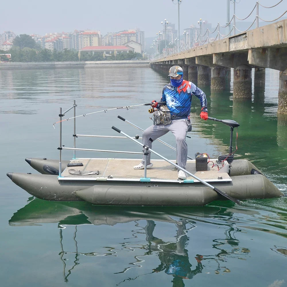 AQUOS Haswing Osapian Jet 12V 55LBS 36inch Shaft Transom Mount Trolling Motor