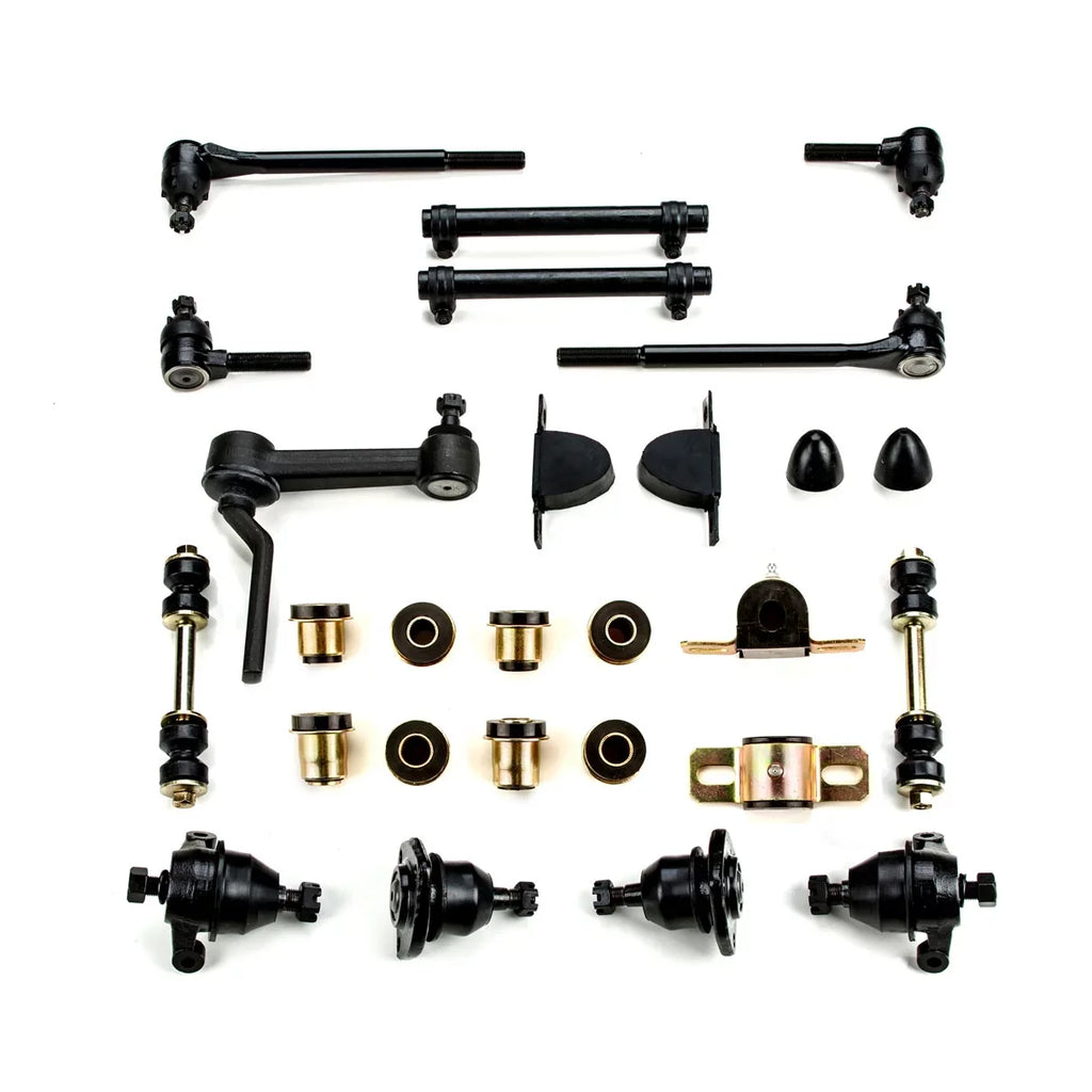 Dark Poly Front End Suspension Master Rebuild Kit 1961 1962 Chevrolet Full Size