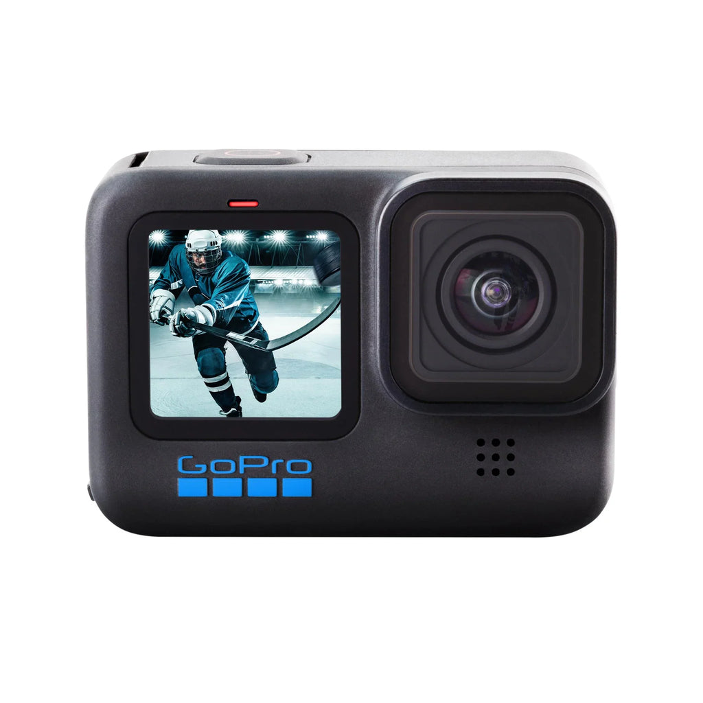 Ultimaxx Essential GoPro HERO10 (Hero 10) Ebony Bundle - Includes: 2x Replacement Batteries, Dual USB Charger, Water-Resistant Action Camera Case & Much More