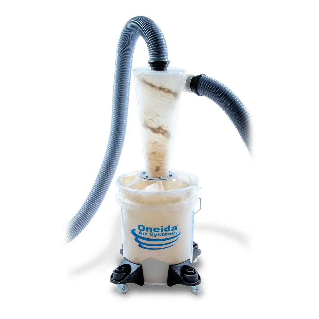 Oneida Air Systems Dust Deputy 2.5 Deluxe All Clear Cyclone Separator Kit