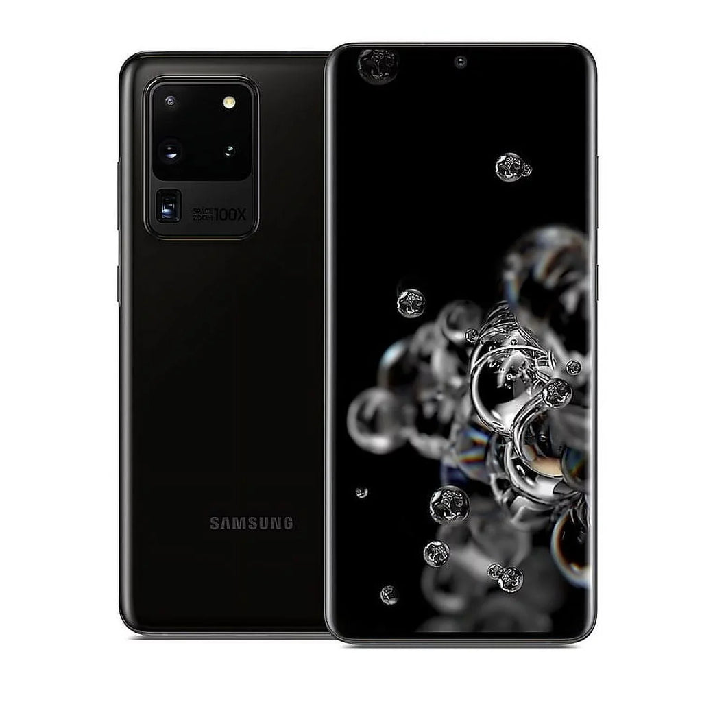 Pre-Owned Galaxy S20 Ultra 5G G988U (Fully Unlocked) 128GB Cosmic Dark (- ) (Refurbished: Good)