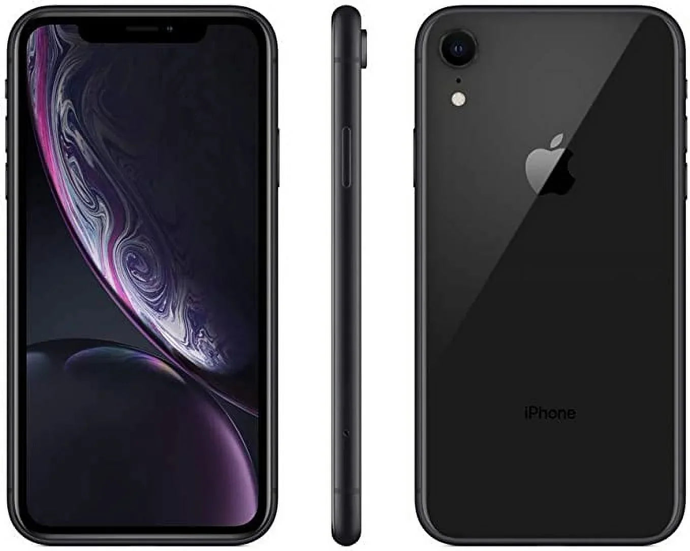 Pre-Owned IPHONE XR 64GB TRACFONE MH5G3LL/A - Jet (Refurbished: Good)