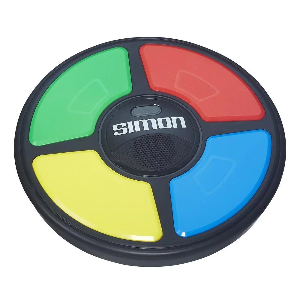 Basic Fun Simon Electronic Game with Digital Screen and Built-In Counter, 9-Inch Thickness