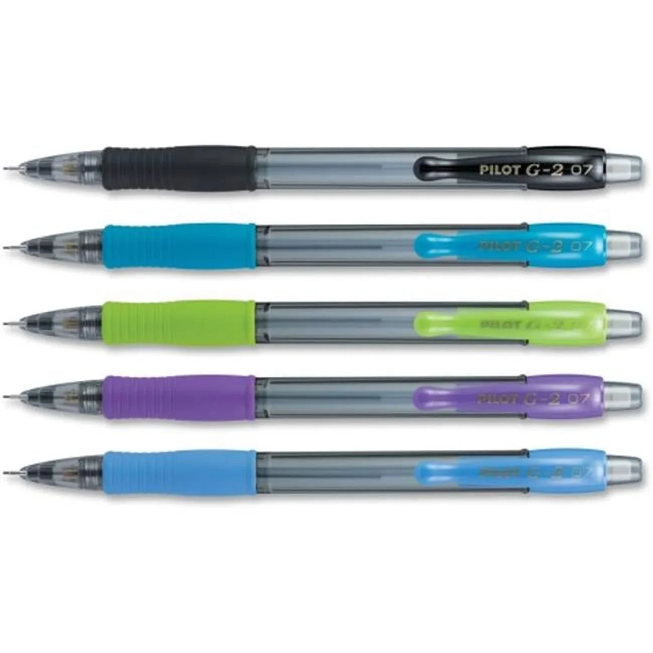 Pilot Corporation of America 0.7 mm G-2 Mechanical Pencil, Assorted - 5 per Pack
