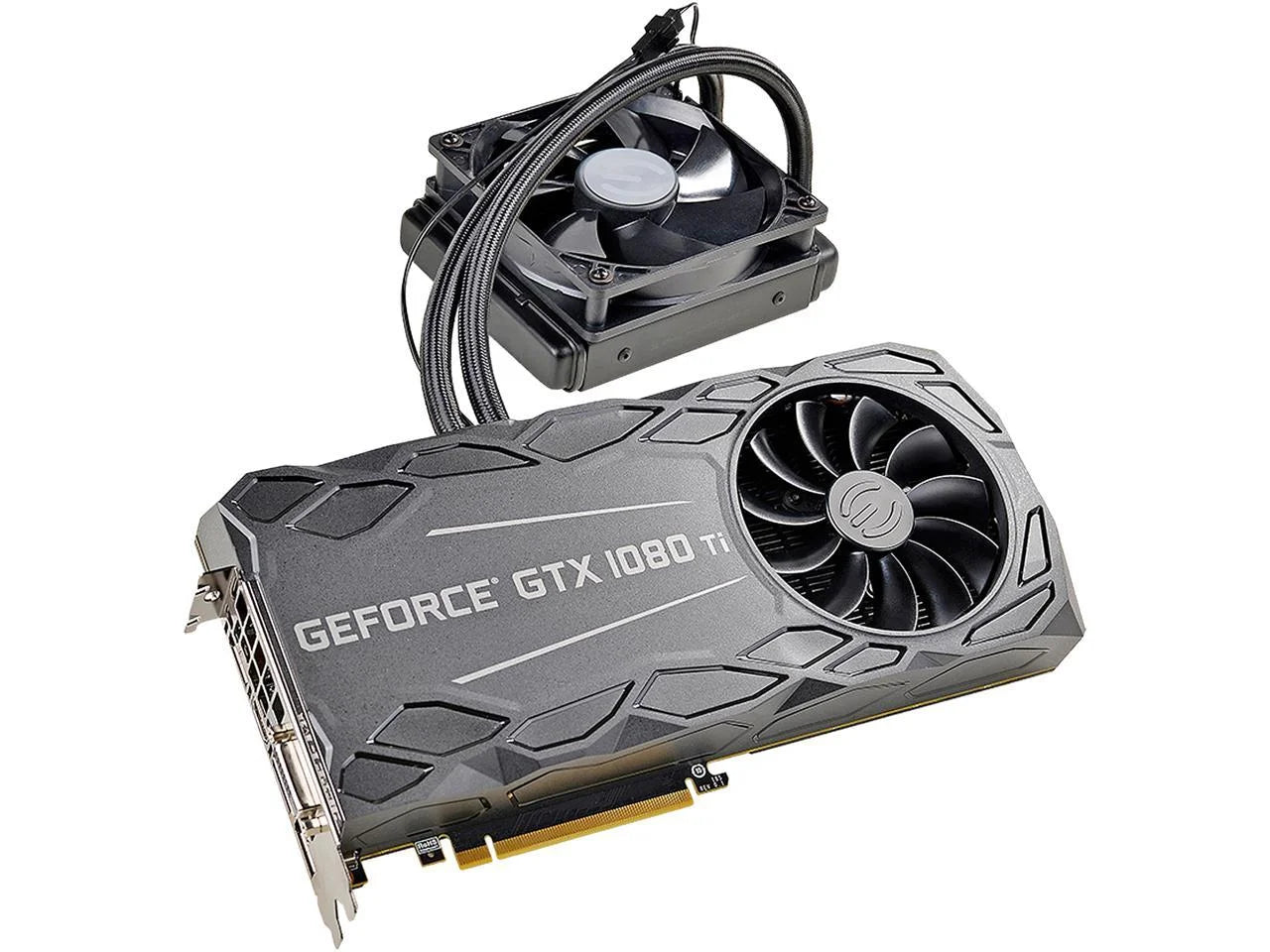 NEW EVGA GeForce GTX 1080 Ti FTW3 HYBRID GAMING, 11GB GDDR5X, HYBRID & RGB LED, iCX Technology - 9 Thermal Sensors Graphics Card 11G-P4-6698-KR