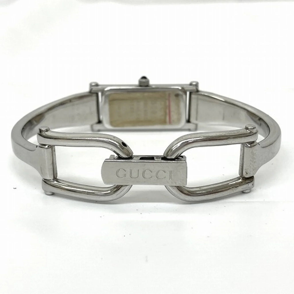 Pre-Owned GUCCI 1500L Dark Quartz Watch Ladies (Good)