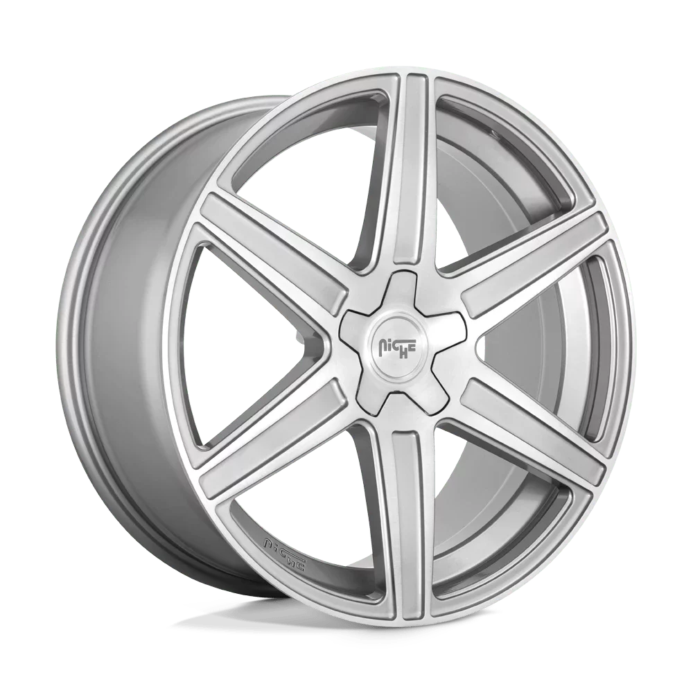 Niche M241 Carina 20X10.5 5X115 20Et 76.1Cb Anthracite And Brushed Tinted Clear Wheel