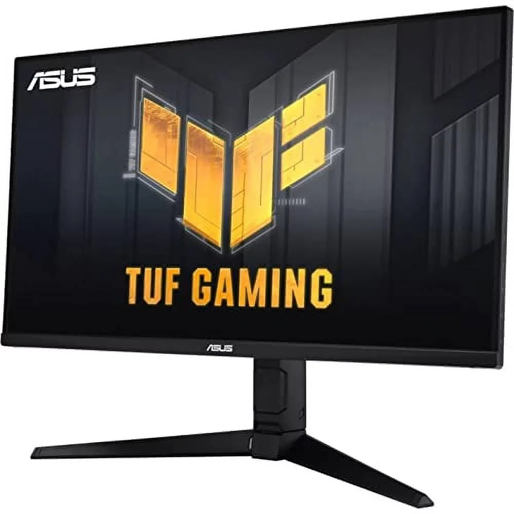 TUF Gaming 28" 4K 144HZ DSC HDMI 2.1, Monitor (VG28UQL1A) - UHD (3840 x 2160), Fast IPS, 1ms, Extreme Low Motion Blur Sync, G-SYNC Compatible, FreeSync Premium, Eye Care, DCI-P3 Ebony