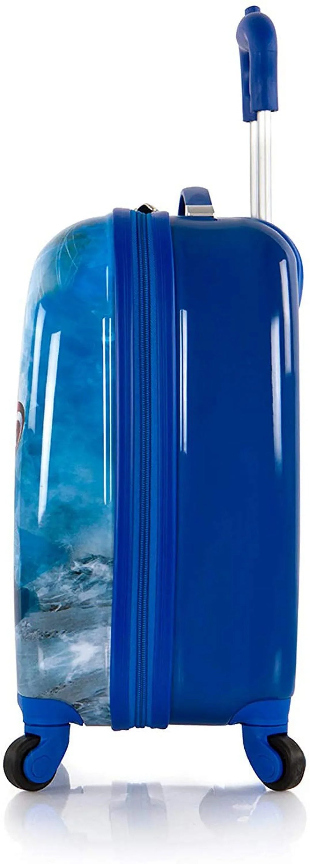 Marvel Avengers Hardside Spinner Rolling Luggage for Kids - 18 Inch[Blue]