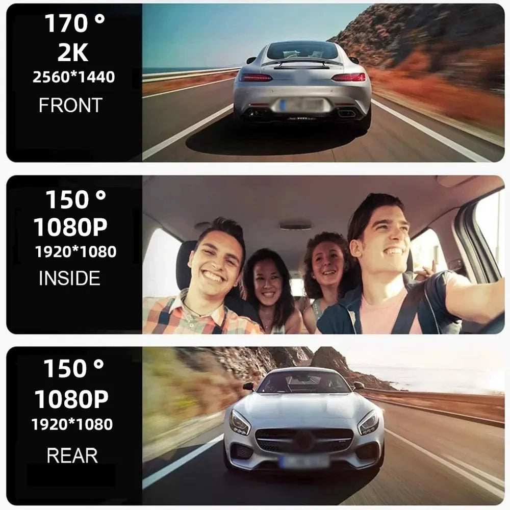 Dadypet Dashcam,Mirror Dash Cam Car Video Dashcam Car Wide Auto Rearview Mirror Wide Wifi Auto Wide Car Auto Wifi Video Car - Car Rearview Auto Safety Car Camera Auto Camera Wide Auto With Wifi