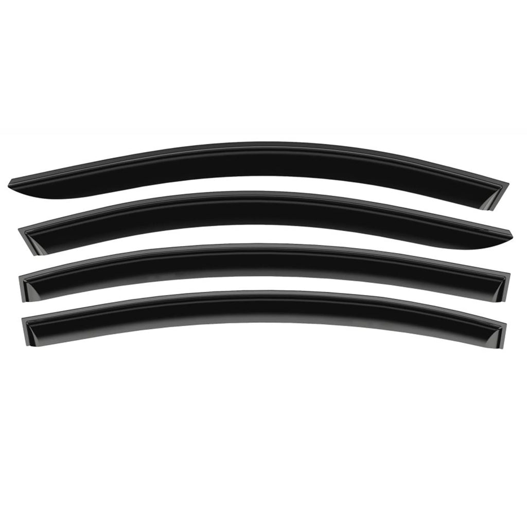 Goodyear Shatterproof in-Channel Window Deflectors for Ford Escape 2020-2024, Rain Guards, Window Visors for Cars, Vent Deflector, Car Accessories, 4 pcs - GY003472