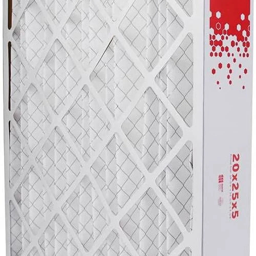 20X25x5 MERV 8 HV Furne Air Filter Replement For HCF20-10 X0586 X6673, Dust 2-Pk, Made In The