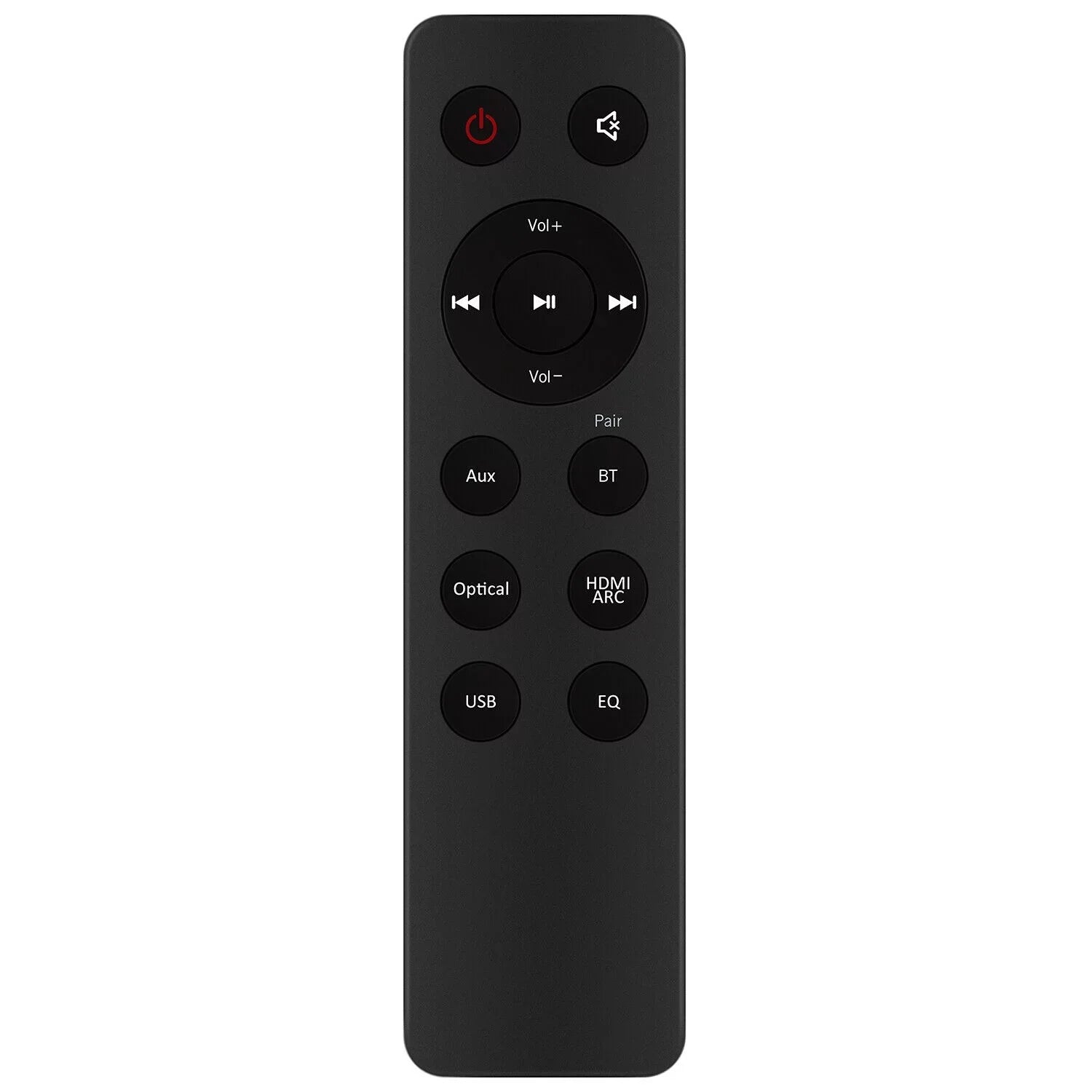 New Replace Remote Control for Philips B5105 2.0 CH Soundbar Speaker Soundbar