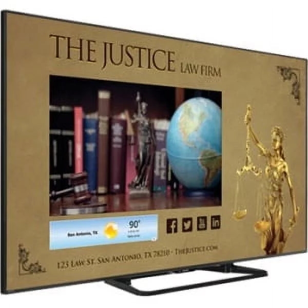 Sharp LC-80LE661U - 80" Diagonal Class Aquos HD LED-backlit LCD TV - digital signage / hospitality - Smart TV 1920 x 1080 - edge-lit