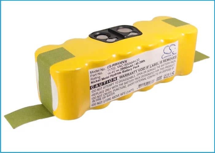 BanGomi Battery Replacement for Roomba 532 Roomba 800 Roomba 570 Roomba 531 Roomba 595 Roomba 760 Roomba 660 Roomba 620 Roomba 80501e Roomba 900,11702 GD-Roomba-500 VAC-500NMH-33 (2800mAh/14.4V)