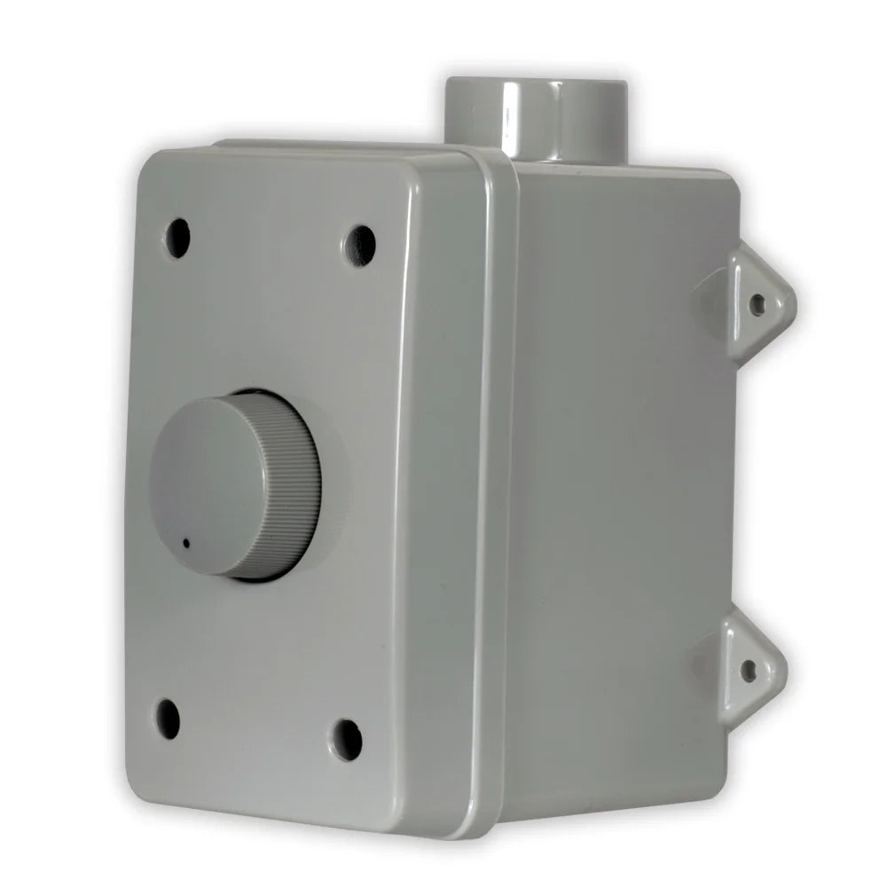 Theater Solutions OVCDG Outdoor Volume Controls Gray Weatherproof 6 Piece Set