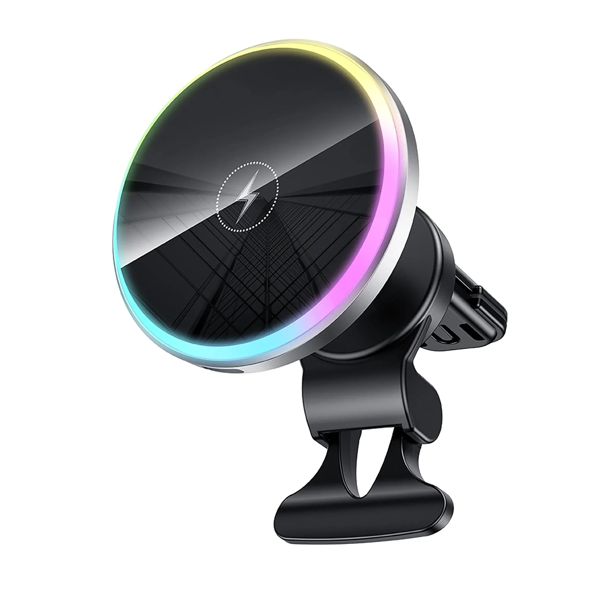 HOCO Magnetic Wireless Car Charger Air Vent Car Phone Holder Mount 15W QI Fast Charging Compatible for iPhone,,Huawei,etc