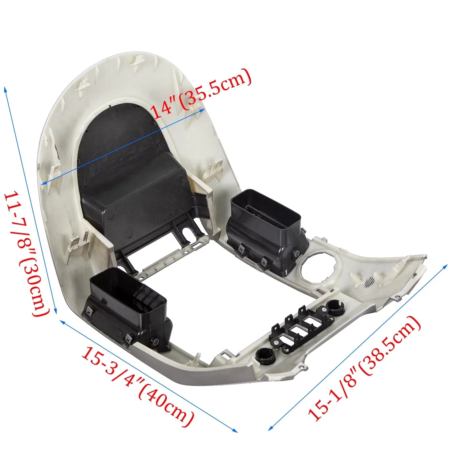 Kojem Dash Center Console Instrument Panel Lid Bezel for 2004 2005 2006 Nissan Titan XE SE Armada 68257-8S800