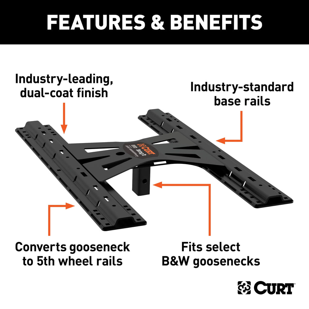 CURT X5 Gooseneck-to-5th-Wheel Adapter Plate