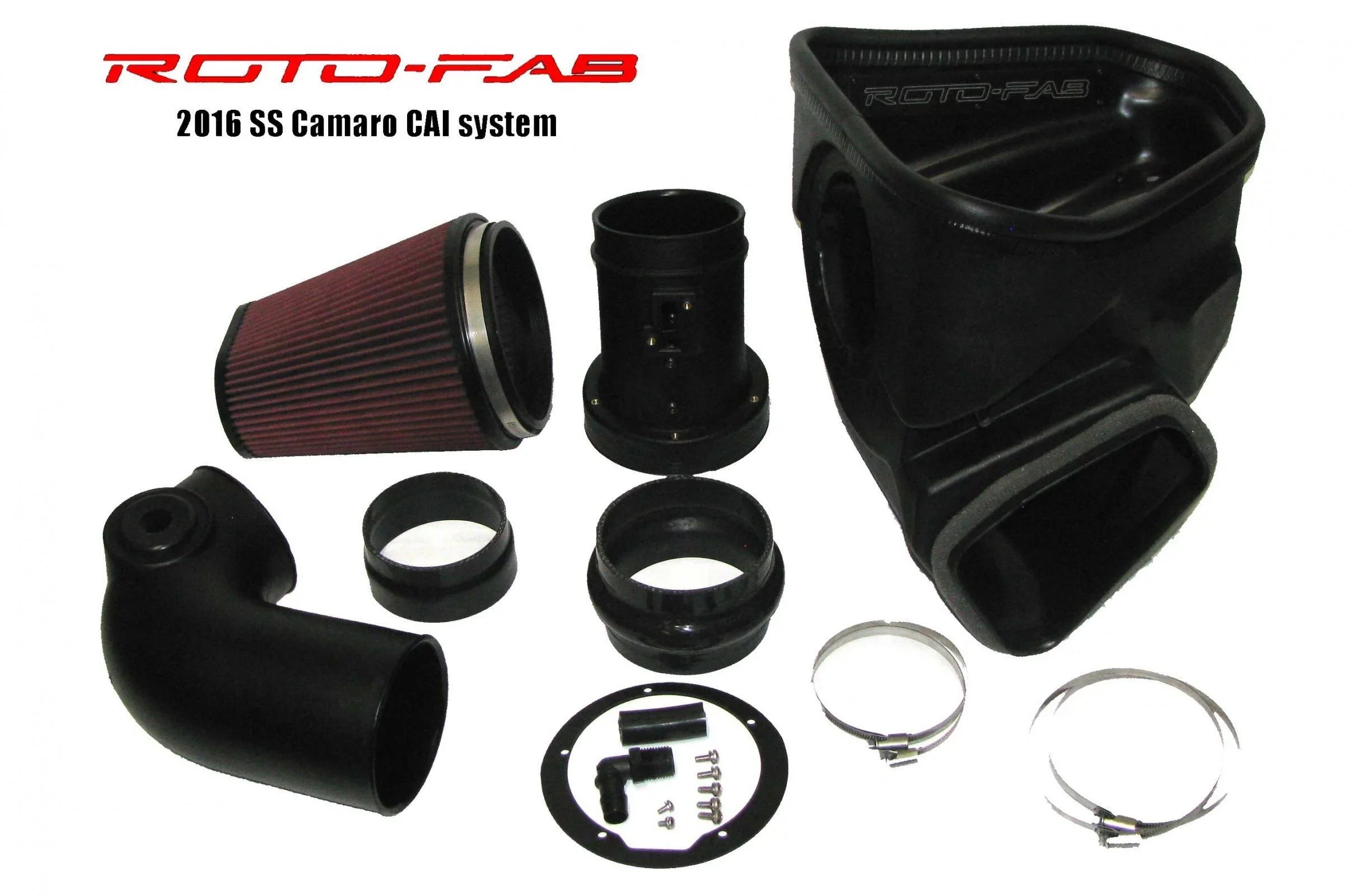 Roto-Fab 10161048 Oiled Filter Air Intake System For 16-21 Camaro SS