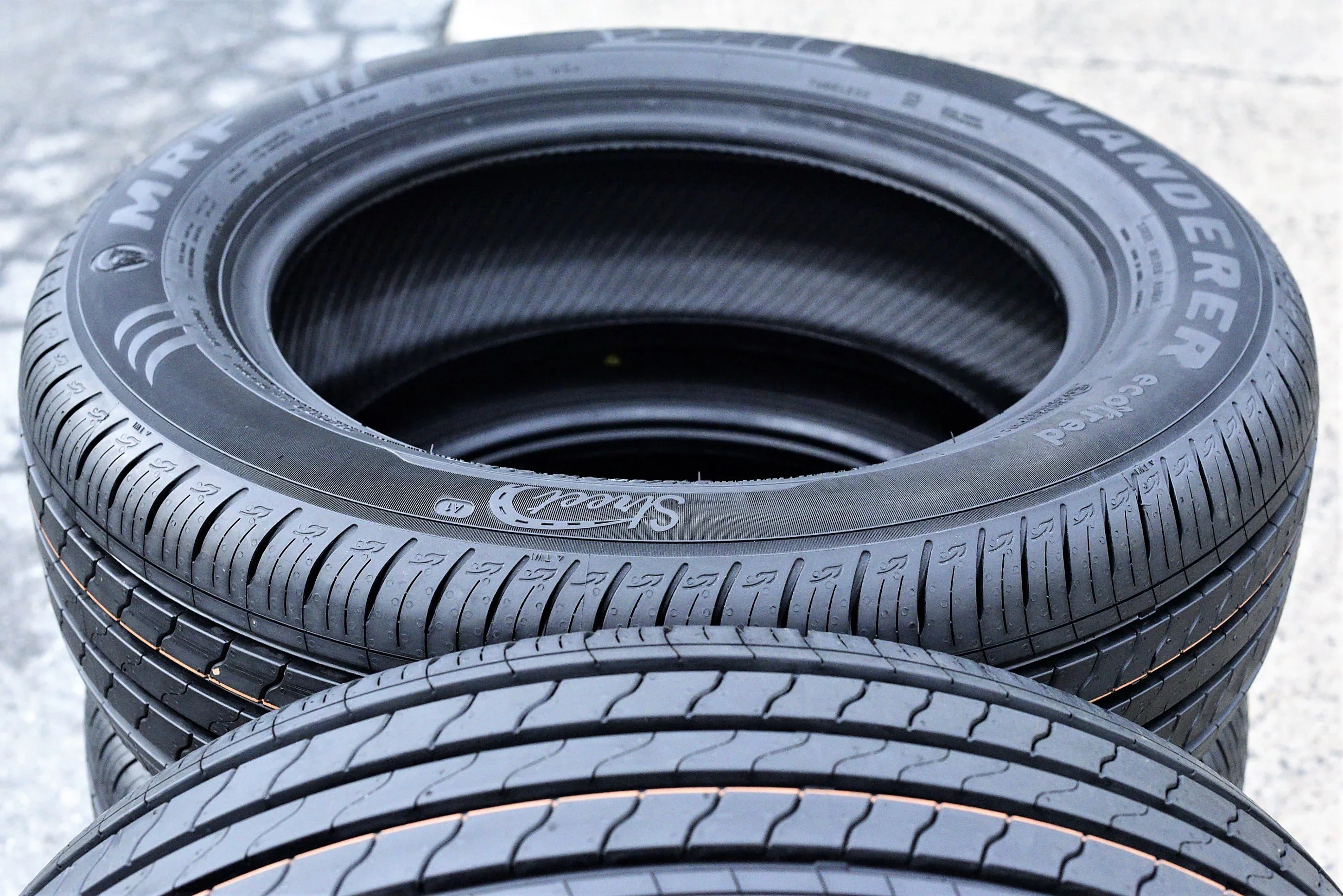 Set of 4 (FOUR) MRF Wanderer Street A1 195/60R16 89H AS A/S All Season Tires
