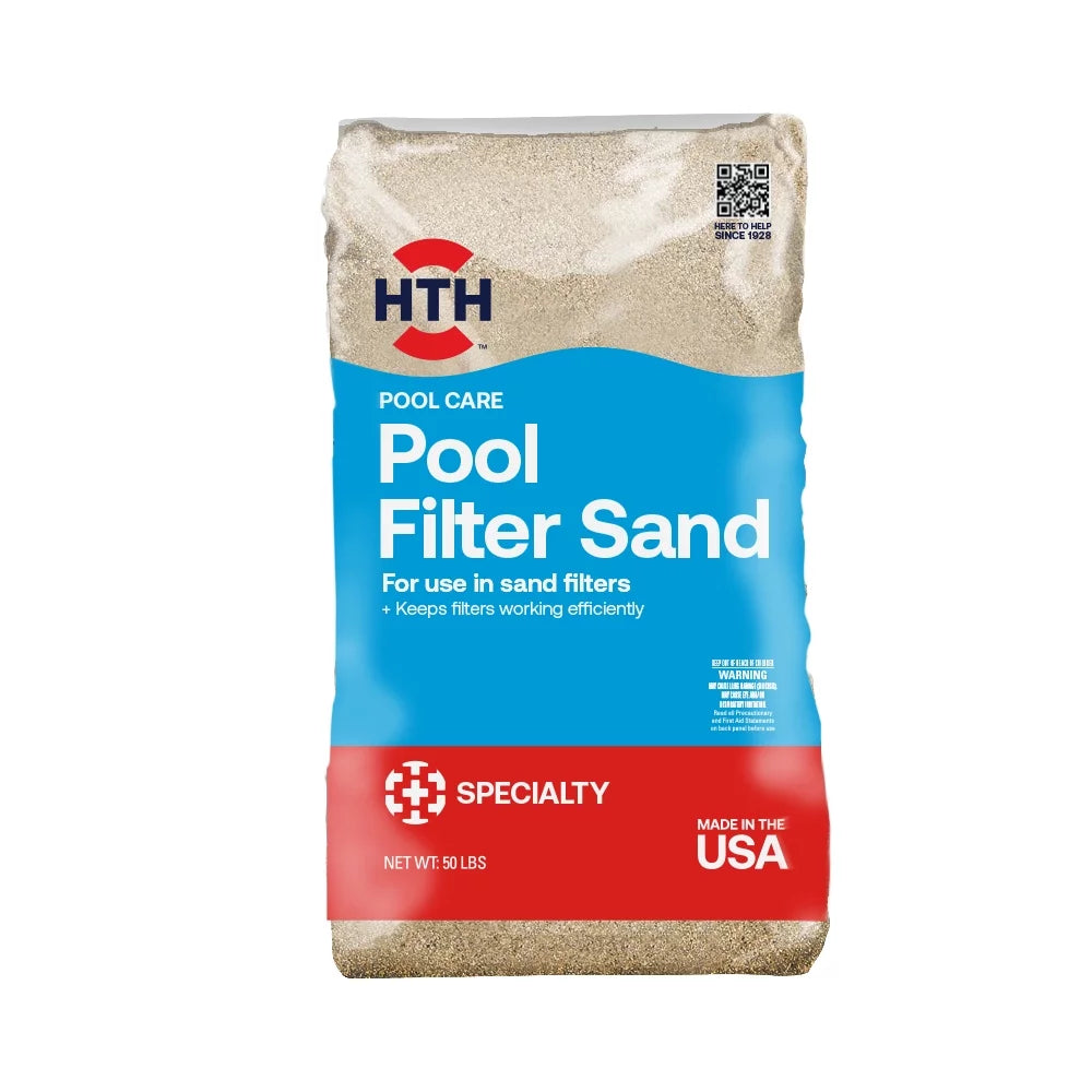 HTH Pool Care Pool Filter Sand for Swimming Pools, 50lb
