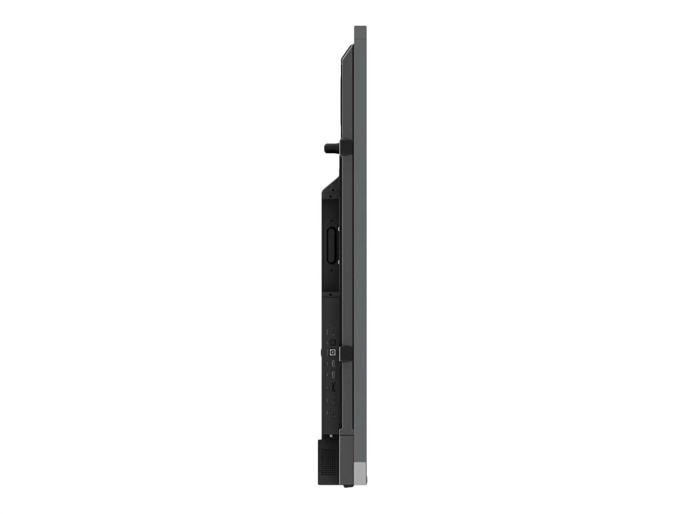 BenQ Education RE6501 - 65" Diagonal Class LED-backlit LCD display - interactive - with touchscreen - 4K UHD (2160p) 3840 x 2160 - direct-lit LED