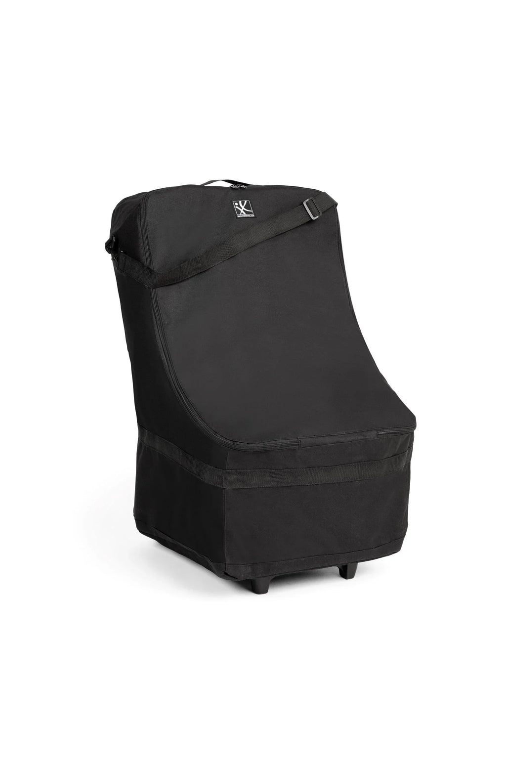 J.L. Childress Wheelie Car Seat Travel Bag and Carrier with Wheels, Dark