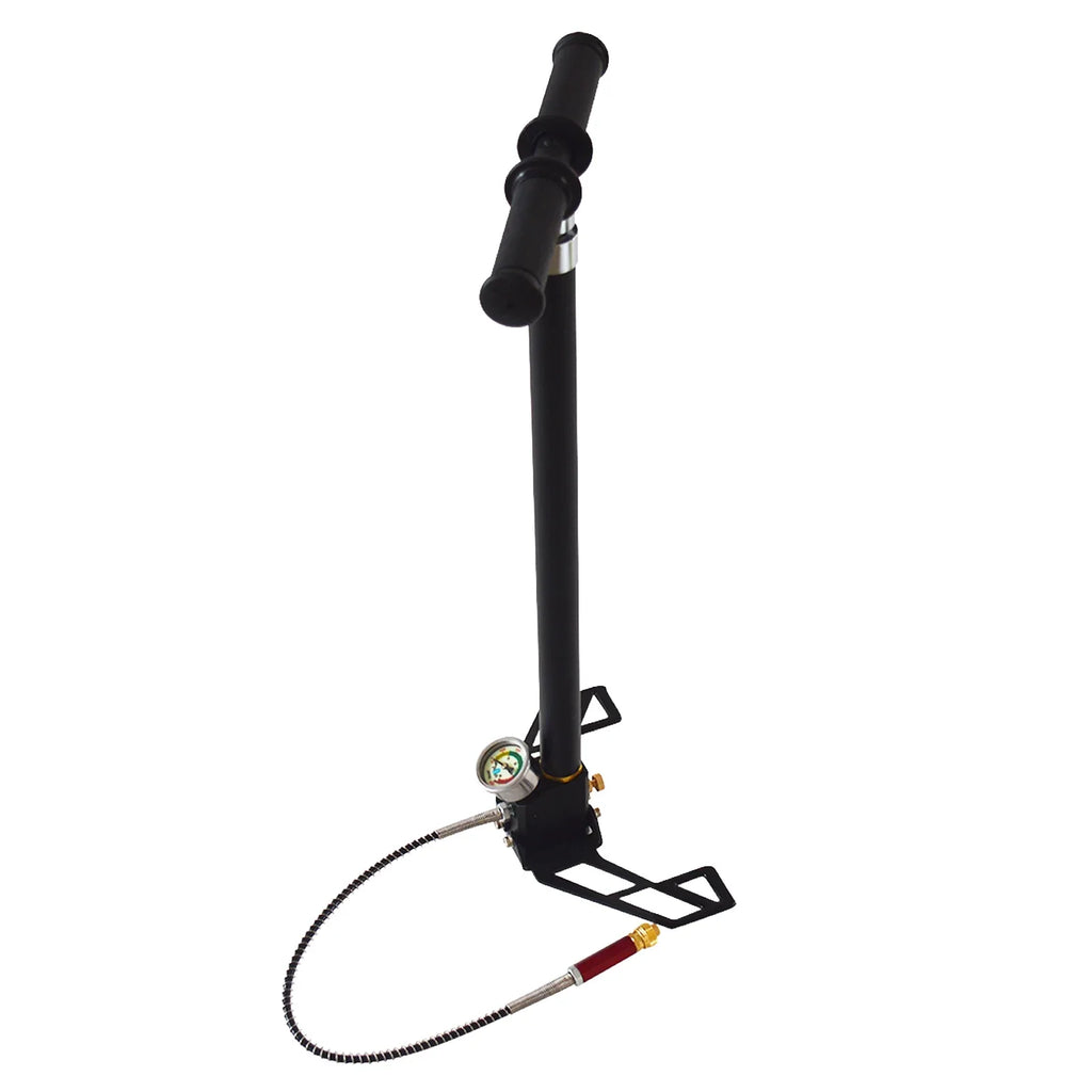 PreAsion 5800PSI Four Stage High Pressure PCP Hand Operated Air pump Inflator Hunting