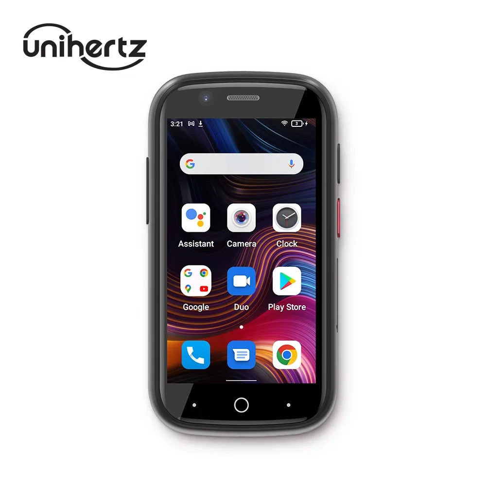 Unihertz Jelly 2E, New Choice for a Mini Phone Android 12 4G Unlocked Smartphone Silver
