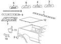 New Genuine Ford F-150 Truck Bed Molding Upper 5.5FT (2004) OE 4L3Z84291A41AAA