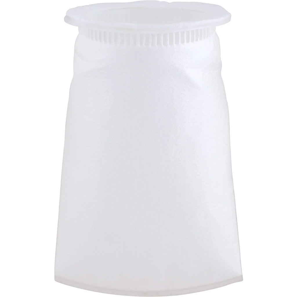 SpiroPure SP-BP-410-200 200 Micron #3 (10”) Glazed Polypropylene Felt Liquid Bag Filter BP-410-200 155395-03 (Case of 40)