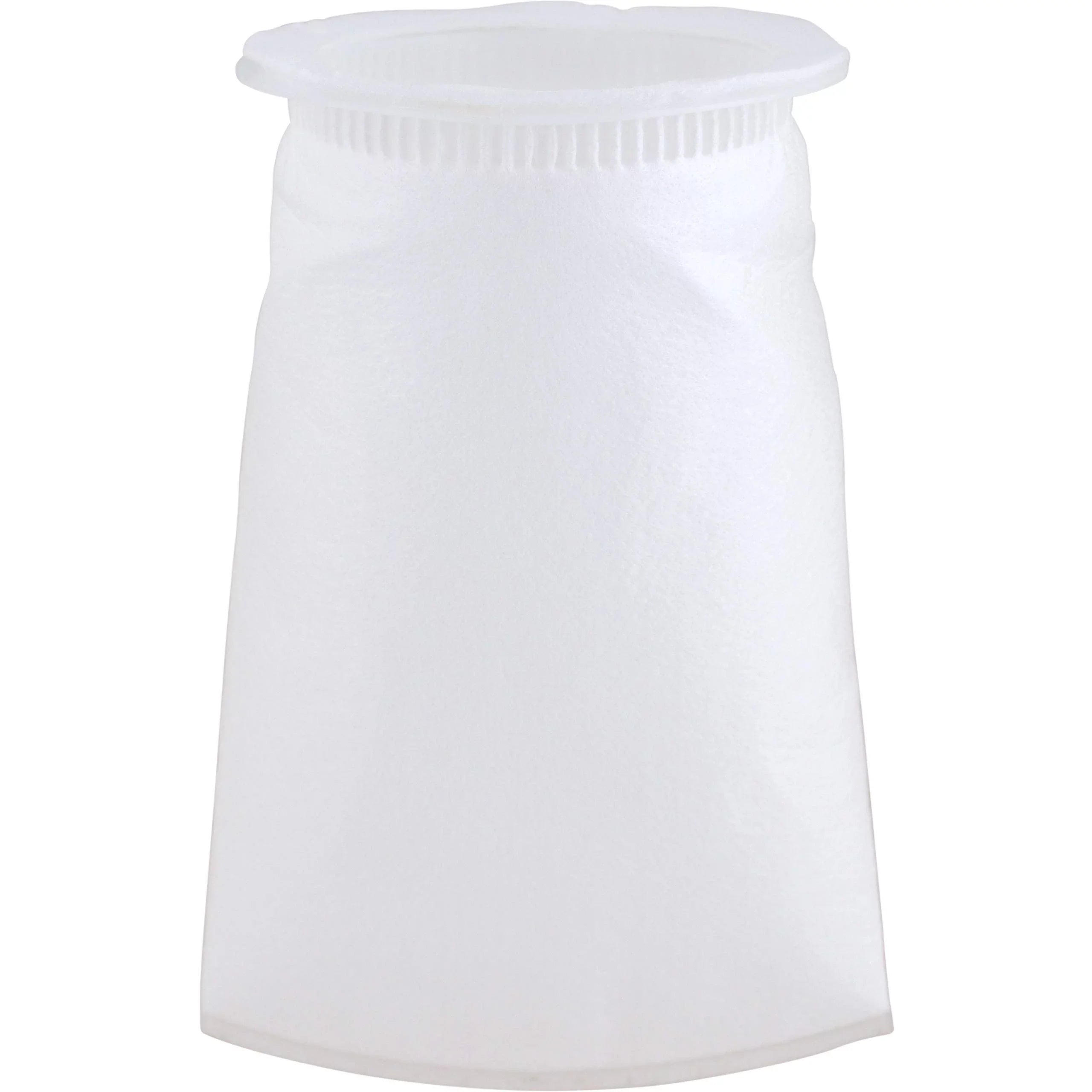 SpiroPure SP-BP-410-200 200 Micron #3 (10”) Glazed Polypropylene Felt Liquid Bag Filter BP-410-200 155395-03 (Case of 40)