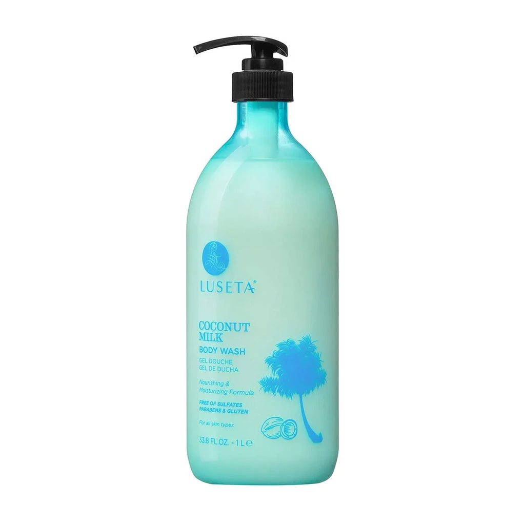 Luseta Coconut Milk Body Wash, Gentle Soap-Free for Dry Skin 33.8oz
