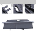 Wuzstar Retractable Cargo Cover Rear Trunk Area Privacy Security Shield Shade Cover for Jeep Cherokee Dark