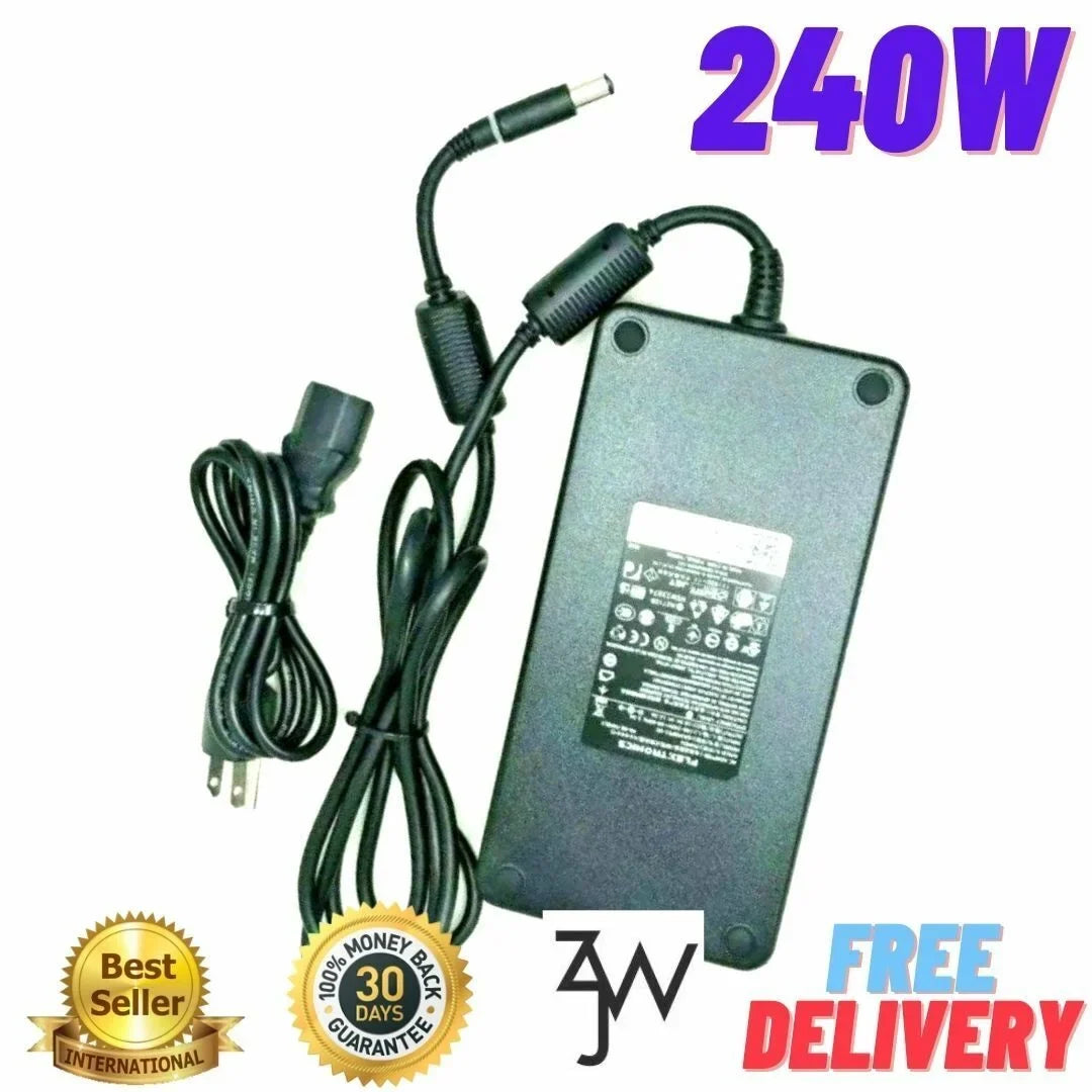 Lot of 10 240W 19.5v 12.3a AC Adapter 17 R3 R4 R5 laptop charger