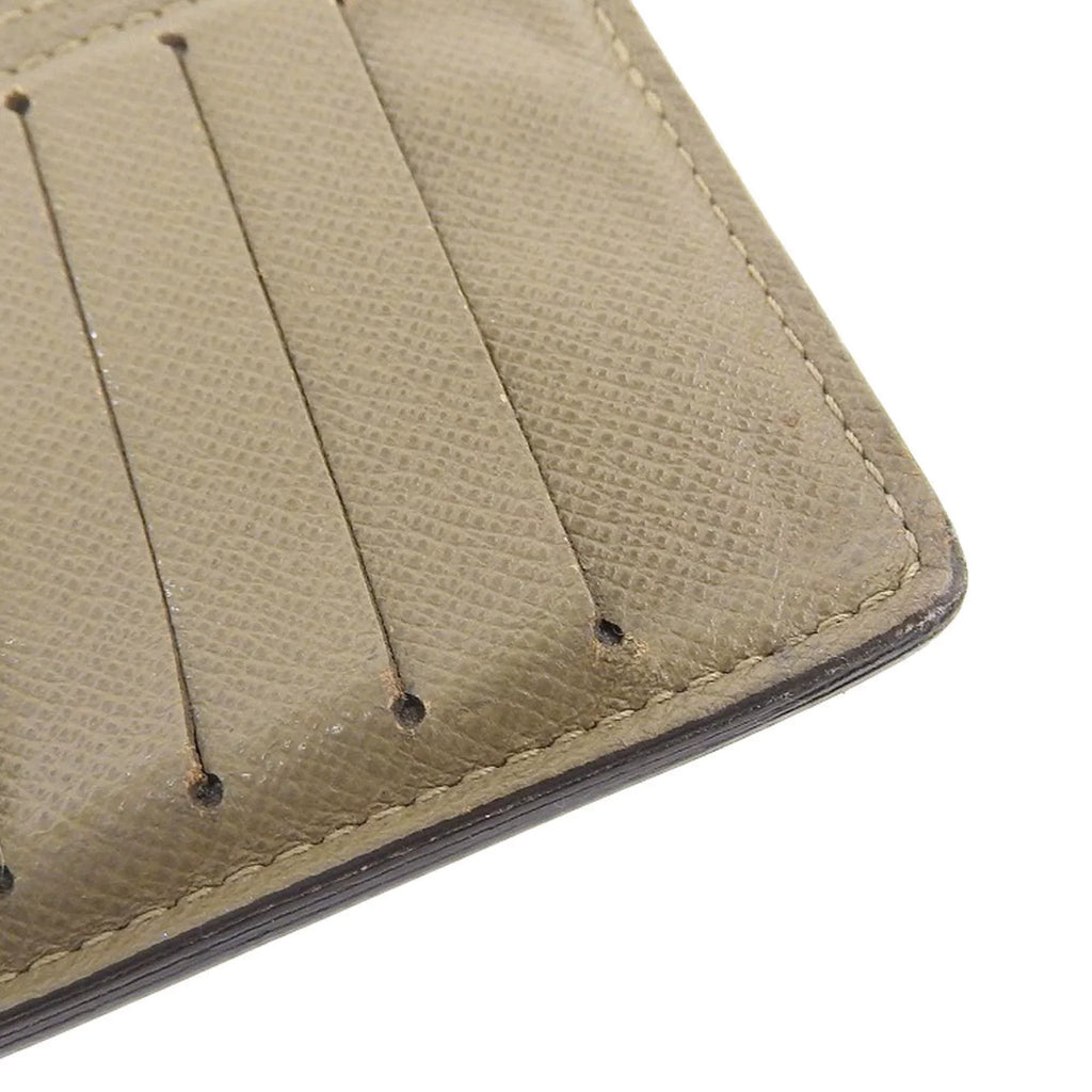 Pre-Owned Louis Vuitton LOUIS VUITTON Taiga Portefeuille Brother Bifold Long Wallet Ural M32807 (Good)