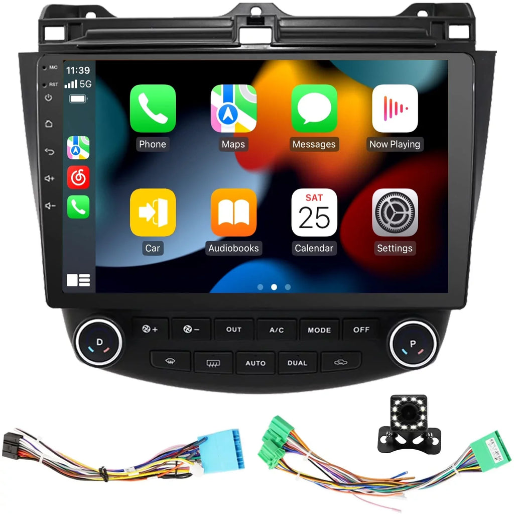 Binize Car Stereo Featuring CarPlay&Android Auto 10 Inch Android10 for Honda Accord 7th 2003 2004 2005 2006 2007